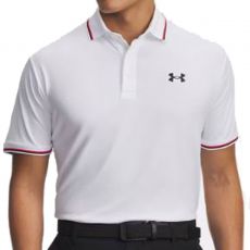 Playoff 3.0 Rib Polo White/Racer Red