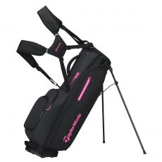 Flextech Stand Bag Black/Neon Pink