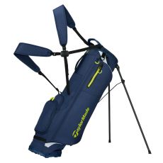 Flextech Superlite Stand Bag Navy/White/Neon Lime