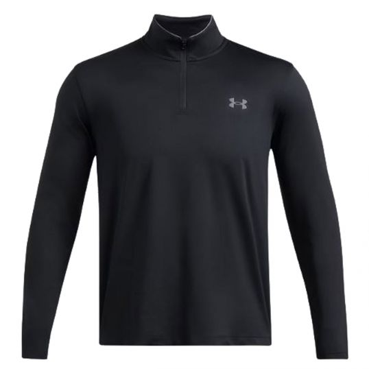 Matchplay 1/4 Zip Sweater Black/Grey Mens Medium Black/Grey