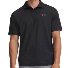 Matchplay Printed Polo Black/Anthracite/Grey