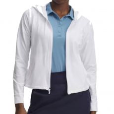 Drive Full Zip Ladies Hoodie White