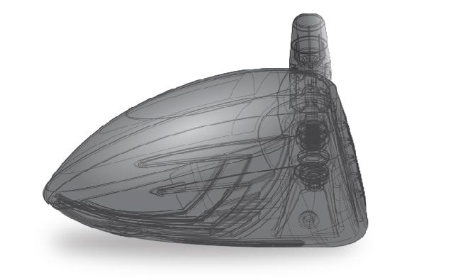 Callaway Ladies Driver Internal View
