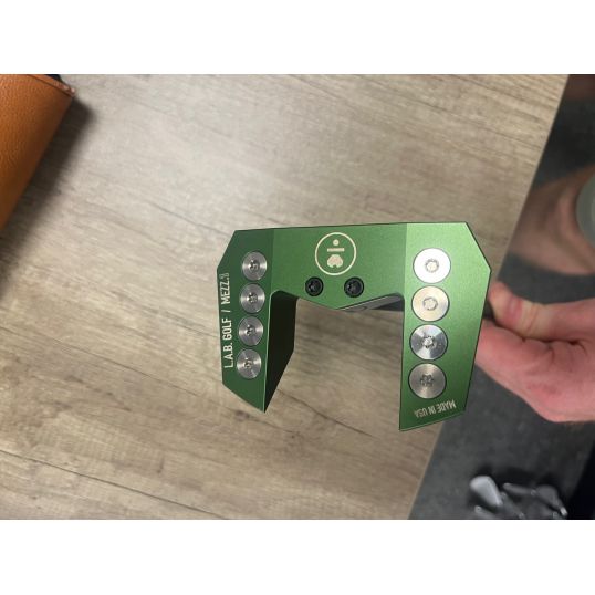 MEZZ.1 Putter Right Green 69 ACCRA x L.A.B. - Black 34.5 Press II 1.5° Textured (Used - 4 Star)