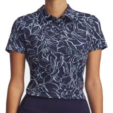 Playoff 3.0 Printed Ladies Polo Navy/Blue Smoke
