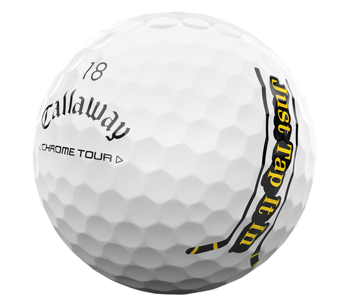 Product Image for Happy Gilmore Just Tap it In Chrome Tour Golf Balls