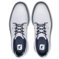 FJ Traditions Mens Golf Shoes White/Navy/Blue