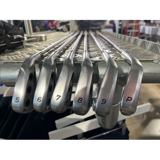 SMS Irons Graphite Shaft Right Regular KBS TGI 60 5-PW MMC Align Midsize (Used - 3 Star)