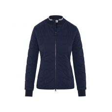 Quilted Puffer Ladies Jacket Black Iris