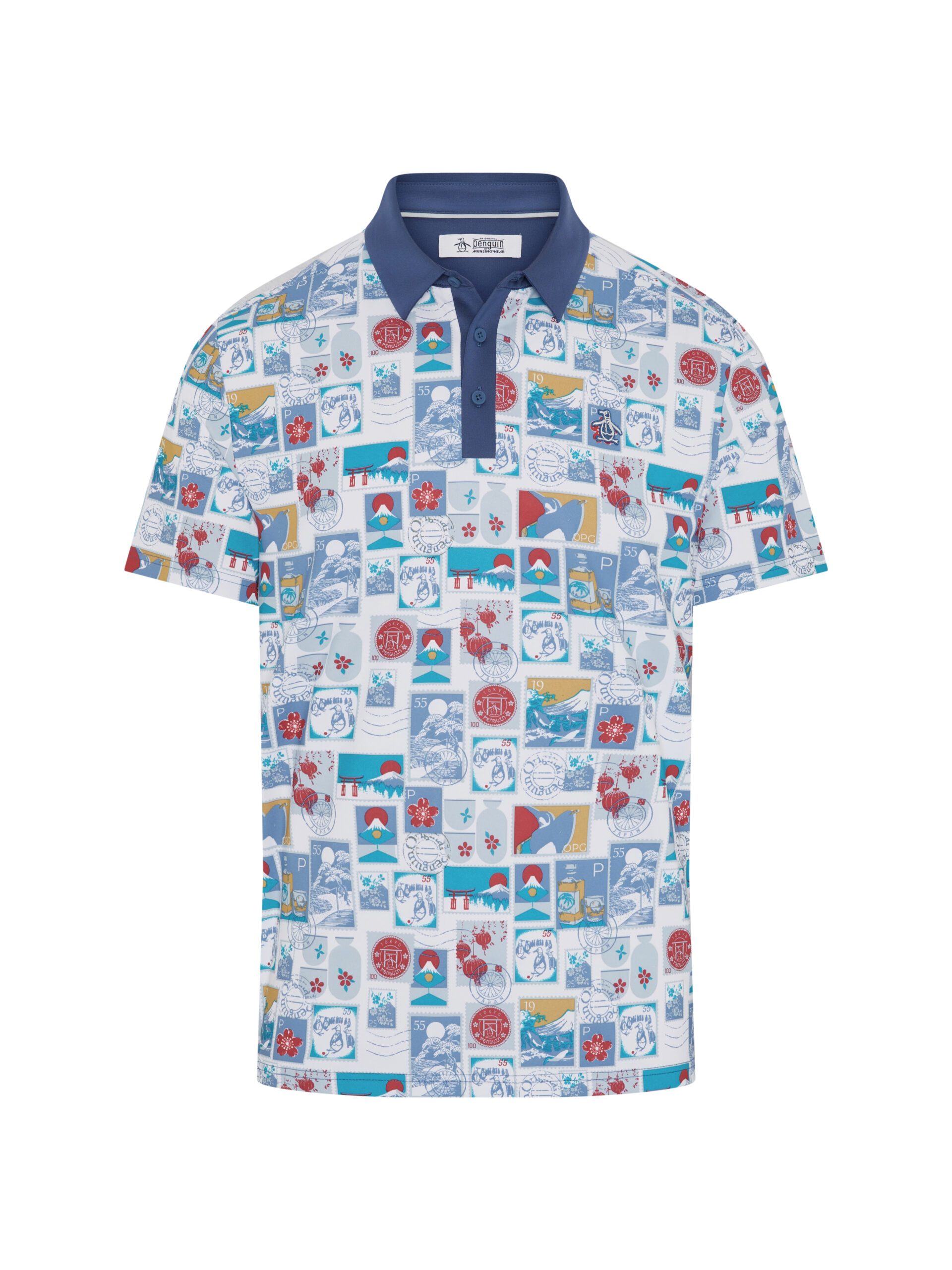 Product Image for Petes Stamp Roadmap Polo Bright White