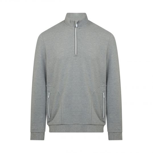 Ottoman 1/4 Zip Jacket Quiet Grey Heather