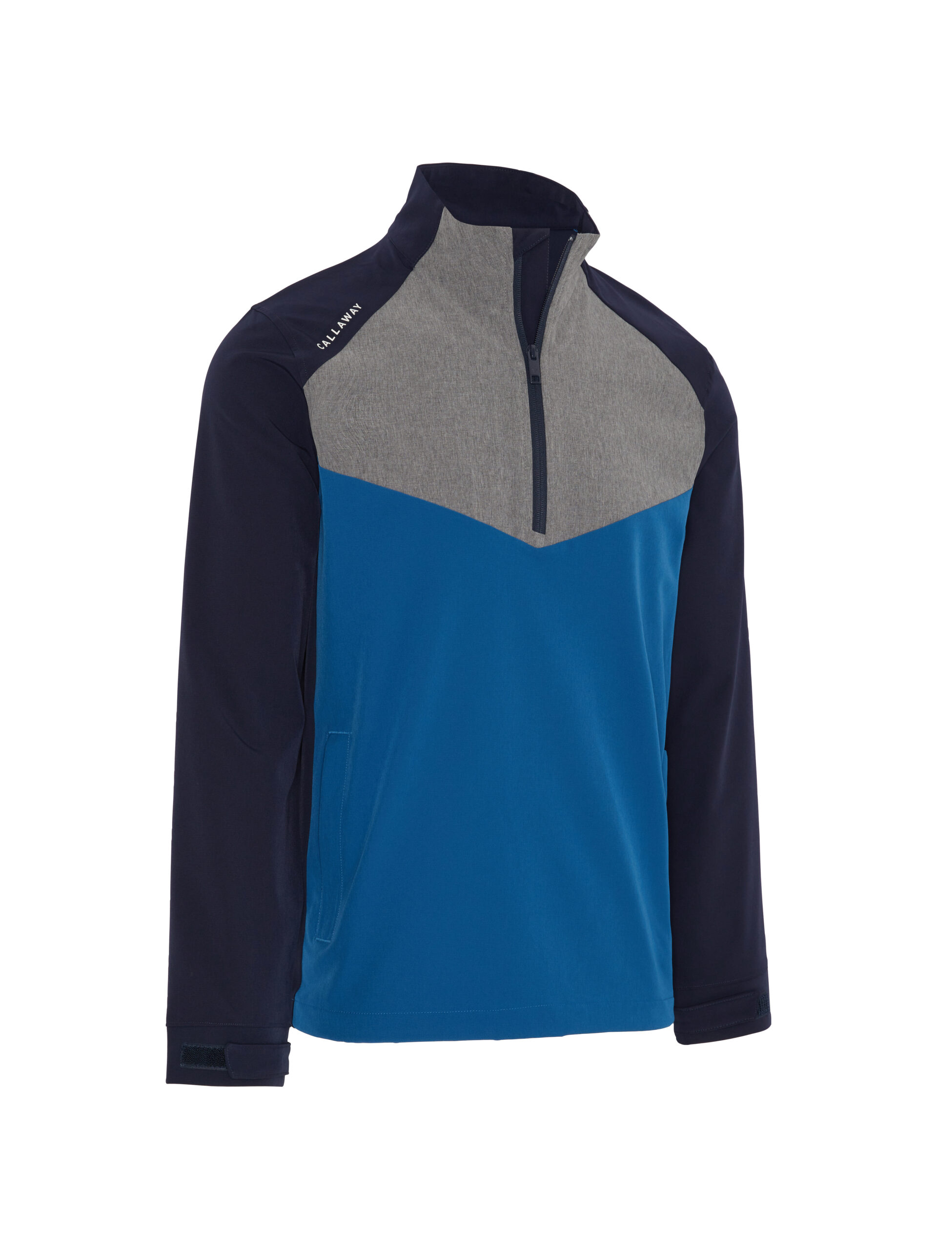 Product Image for Half Zip Wind Jacket Peacoat Mens Medium Peacoat