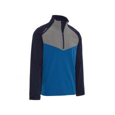 Half Zip Wind Jacket Peacoat
