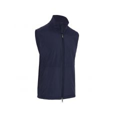 Mixed Media Vest Peacoat