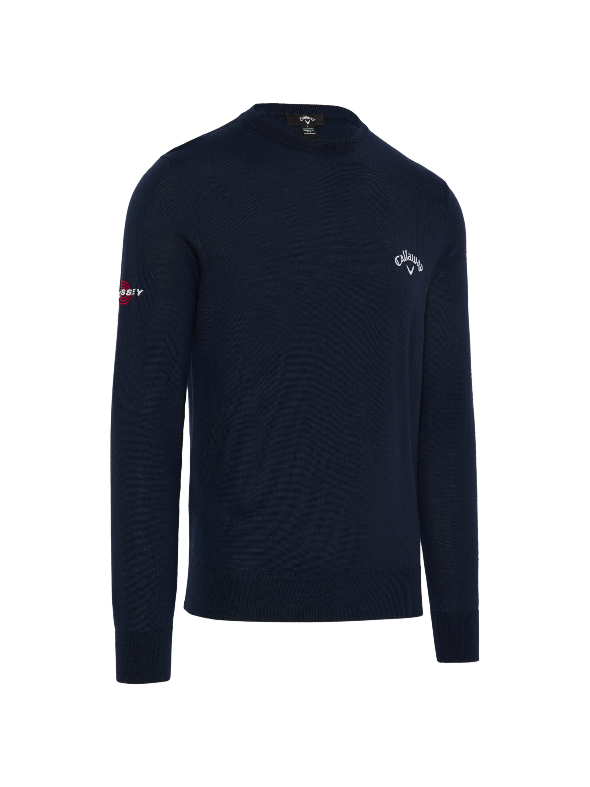 Product Image for Merino Mix Crew Neck Sweater Navy Blue
