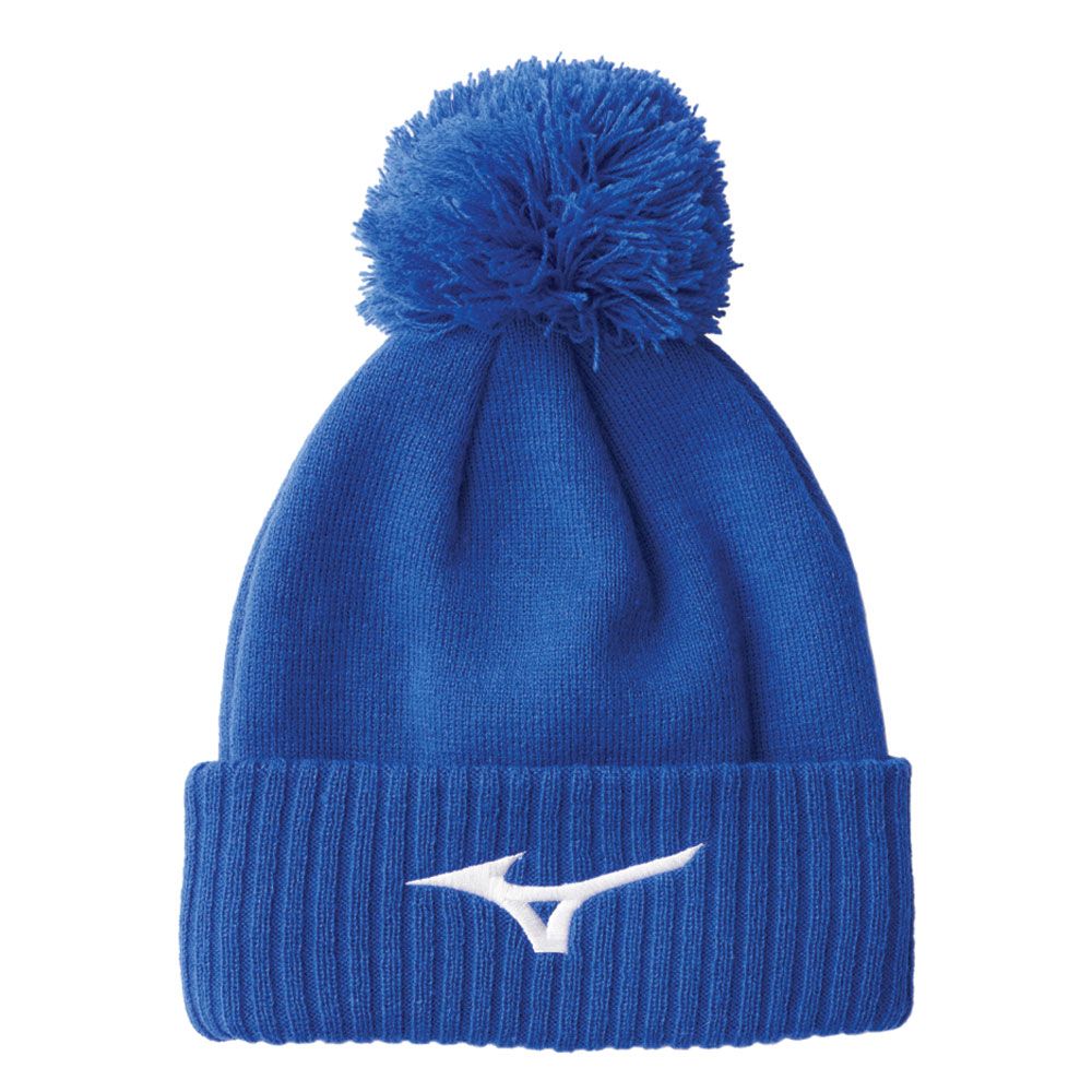 Product Image for Crested Bobble Hat Mens One Size Blue