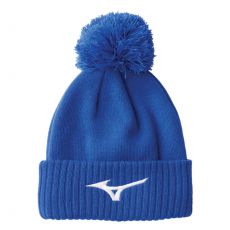 Crested Bobble Hat Mens One Size Blue