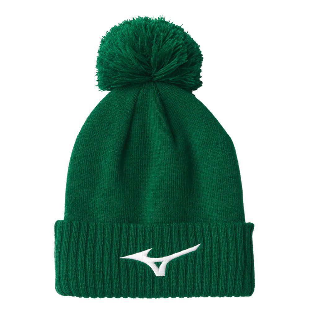 Product Image for Crested Bobble Hat Mens One Size Green