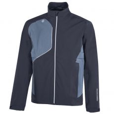 Ames Mens Waterproof Jacket Navy/Moonlight Blue