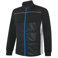 Lennon Windproof Jacket Black/White/Royal Blue