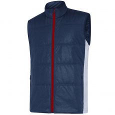 Lennox Windproof Vest Navy/White/Red
