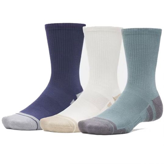 Performance Tech 3 Pack Crew Socks Jasper Blue