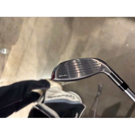 Qi35 Max Rescue Left 3 Hybrid-20 Degree Fujikura Air Speeder 60 Stiff Golf Pride Z-Grip Black/Silver (Used - 5 Star)