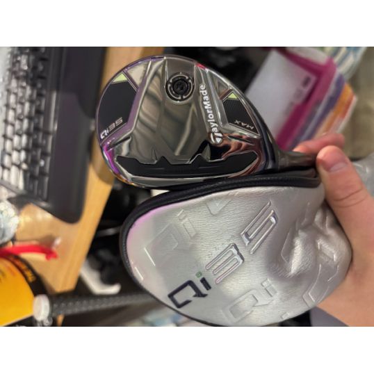 Qi35 Max Rescue Left 3 Hybrid-20 Degree Fujikura Air Speeder 60 Stiff Golf Pride Z-Grip Black/Silver (Used - 5 Star)
