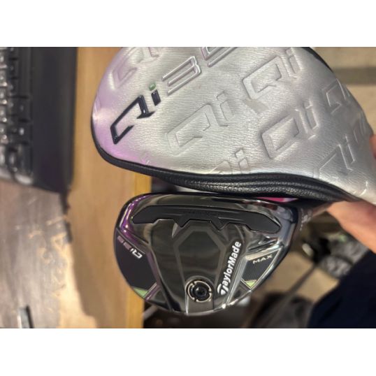 Qi35 Max Rescue Right 3 Hybrid-20 Degree Fujikura Air Speeder 5 Stiff Golf Pride Z-Grip Black/Silver (Used - 5 Star)