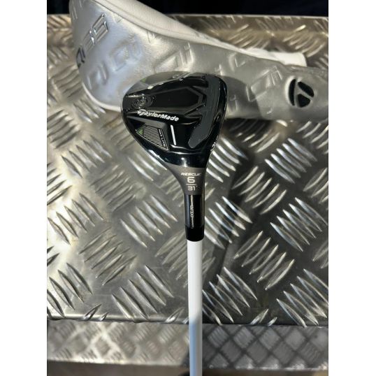 Qi35 Max Lite Womens Rescue Right 6 Hybrid-31 Degree Fujikura Air Speeder 40 Ladies Lamkin ST Soft (Used - 5 Star)
