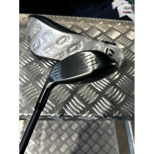 Qi35 Max Lite Rescue Right 4 Hybrid-23 Degree Mitsubishi Vanquish 5 Regular Golf Pride Z-Grip Black/Silver (Used - 5 Star)
