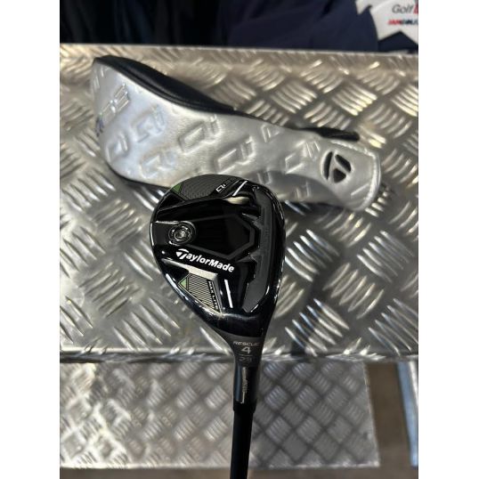 Qi35 Max Lite Rescue Right 4 Hybrid-23 Degree Mitsubishi Vanquish 5 Regular Golf Pride Z-Grip Black/Silver (Used - 5 Star)