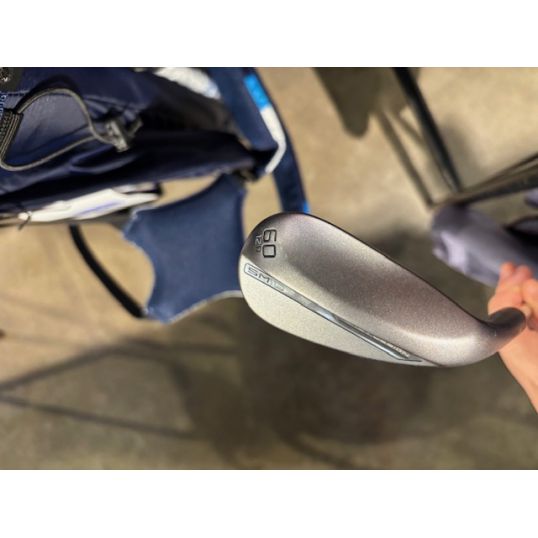Vokey SM10 Nickel Wedge Right 60 12 D-Grind Wedge Dynamic Gold S200 Titleist Universal 360 (Used - 5 Star)