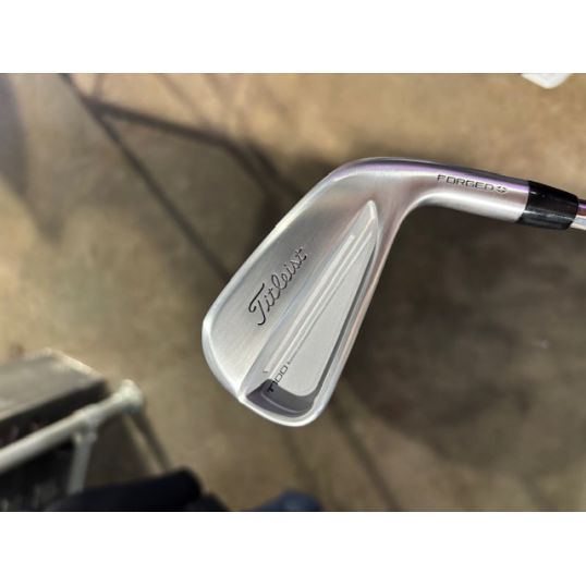 T100 Irons Steel Shafts Right Stiff True Temper AMT Tour White 4 (Used - 5 Star)