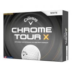 Chrome Tour X White Golf Balls