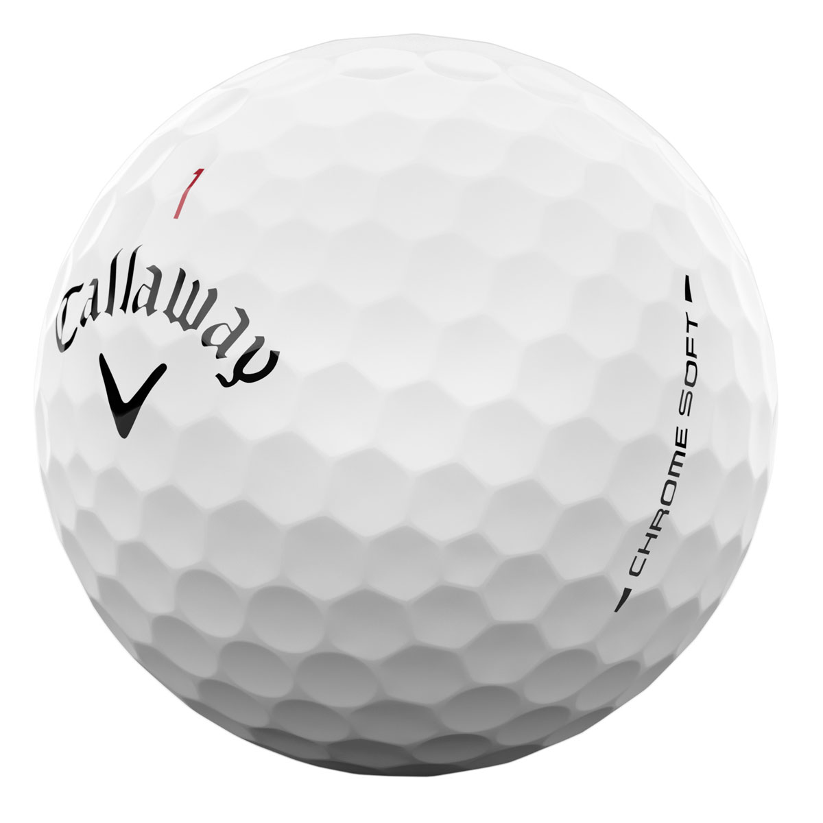 Product Image for Chrome Soft White Golf Balls