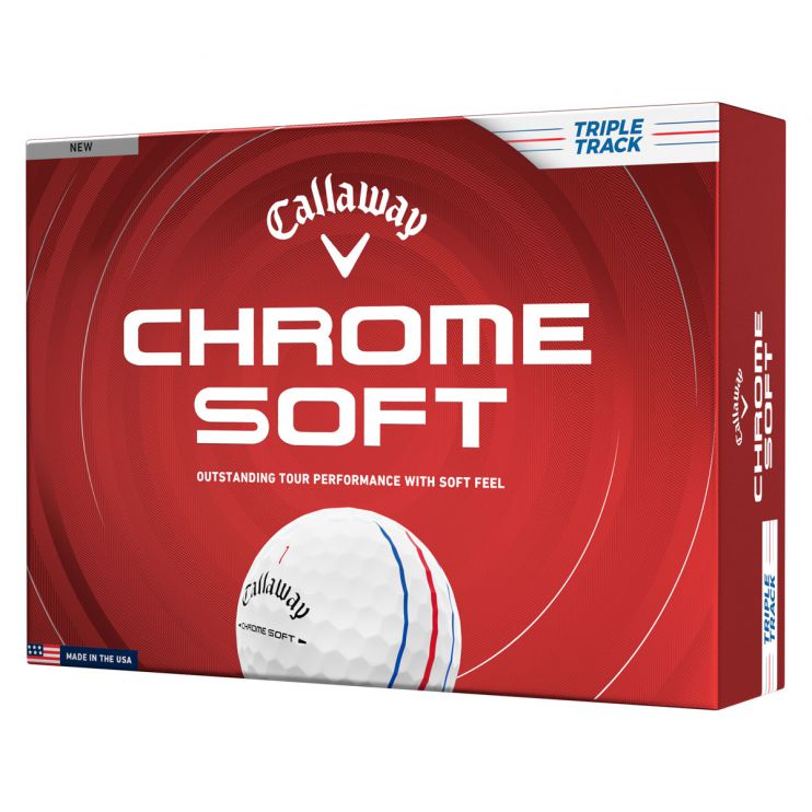 Callaway Chrome Soft Triple Track Golf Ball