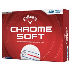 Chrome Soft 360 Triple Track Golf Balls