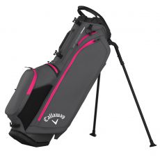 Fairway C HD Stand Bag Charcoal/Pink