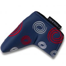 Swirl Blade Putter Headcover Navy