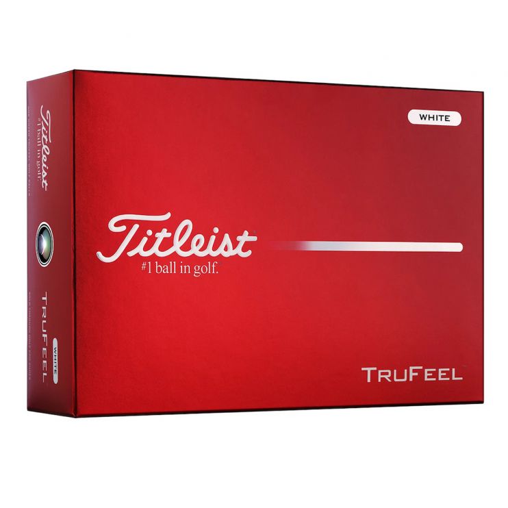 Titleist TruFeel White Golf Balls