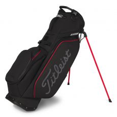 Players S5 StaDry Stand Bag Black/Red/Graphite