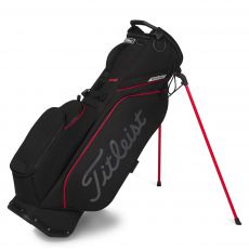 Players S4 StaDry Stand Bag Black/Red/Graphite
