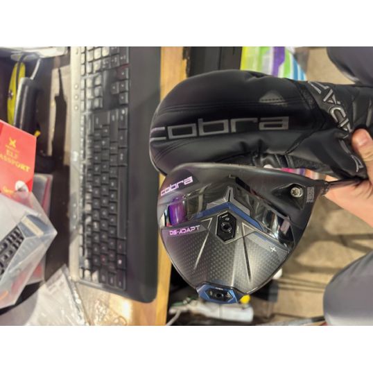 DS Adapt X Driver Right 9 True Temper Denali Blue 60 Stiff Lamkin Crossline Black (Used - 4 Star)