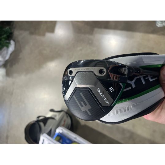 Elyte X Fairway Wood Right 3 Wood-15 Degree True Temper Denali Charcoal 60 Regular Golf Pride Tour Velvet 360 (Used - 3 Star)
