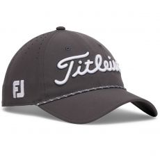 Tour Breezer Hat Mens Adjustable Charcoal/White