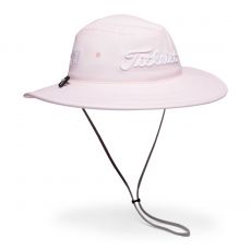 Tour Aussie Bucket Hat Mens One Size Pale Pink/White