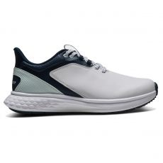 Pulse Ladies Golf Shoes White/Navy/Blue