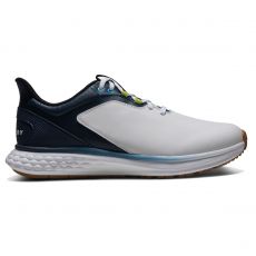 Pulse Mens Golf Shoes White/Gum/Navy