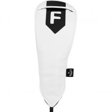 Premium Fairway Headcover White/Black